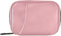 Ollabaky Basic Pink Weekly Pill Organizer, Pill Cases Bag Portable Pill Container 7 Days Pill Box Organizer Vitamin Supplement Holder with Zipper for Travel Family Business Camping