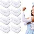 Eurzom 8 Pairs Eczema Sleeve for Kids Toddler Elastic Arm Sleeves Soft and Does Not Hurt the Skin UV Protection