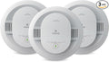 Kidde Smoke Detector, 10-Year Battery Powered, with Voice Alerts, LED Status Lights, 85 dB Alarm, 5-inches, 20SD10-V, 3 Pack