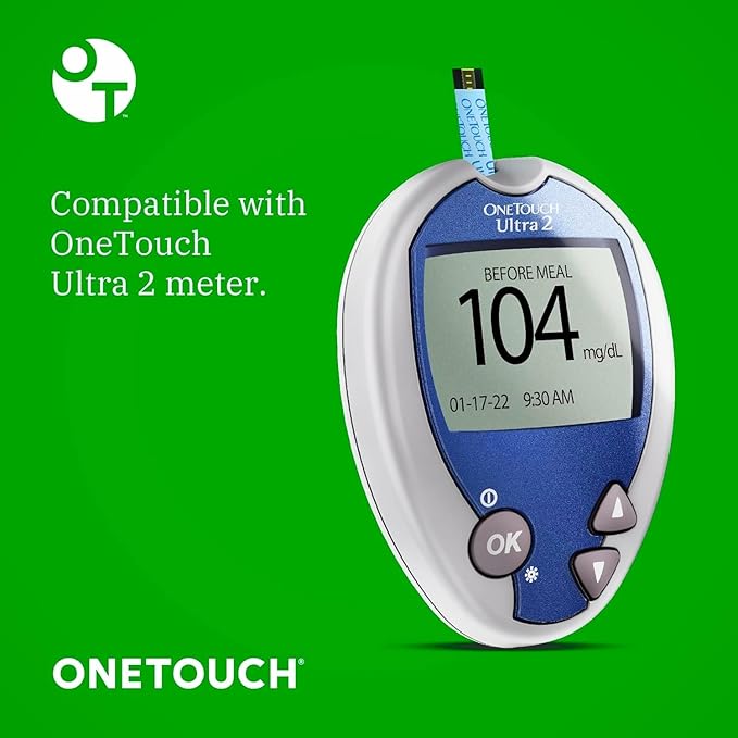 OneTouch Delica Plus Lancets & OneTouch Ultra Test Strips Bundle - Includes 180 Test Strips & 180 Lancets - Fine 30-Gauge - for Diabetes Testing - Diabetic Supplies for Blood Sugar Monitor