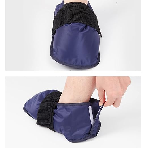 Comfortable Cold Ice Pack Slippers for Feet - Reusable Foot Ice Packs Quick Cooling Relief