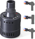 Adventurers Massage Gun Head with 𝐇𝐞𝐚𝐭 𝐚𝐧𝐝 𝐂𝐨𝐨𝐥,Rechargeable Heated Massager Gun Head,Accelerating Blood Circulation,Pain Relief, Deep Tissue Massage Gun Accessories