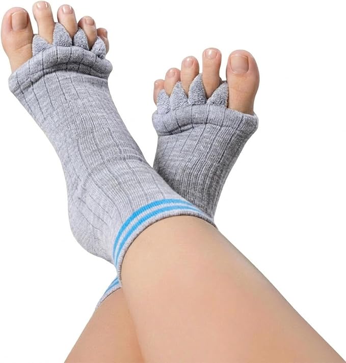 Toe Separator Socks,Foot Alignment Sock for Health Care, Pain Relief, Bunion Corrector, Breathable Toe Socks