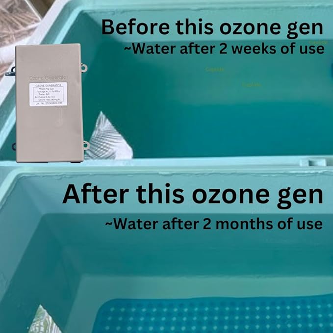 Ozone generator for cold plunge. Keep your cold plunge clean. Maintain cold plunge or ice bath water freshness for longer. Ice bath ozone generator.