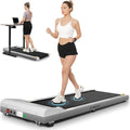 ANCHEER Walking Pad 3.0HP Under Desk Treadmill 300lbs Weight Capacity with Remote Control, Compact Electric Treadmills for Home/Gym/Office with LED Screen, Ultra-Quiet, Installation-Free