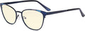 Eyekepper Blue Light Filter Glasses for Women- Butterfly Design Computer Eyegalsses with Transparent Blue Lens