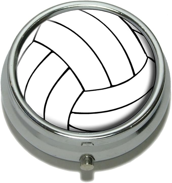 Volleyball Pill Case Trinket Gift Box
