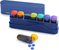 Weekly Pill Organizer 1 Time a Day, KOVIUU Removable Pill Box 7 Day, Portable Travel Pill Case, Once Daily Medication Container Holder, Week Pillbox Dispenser for Vitamin Medicine Supplement, Blue