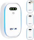 Plug in Air Purifier 4 Pack with Warm Night Light, Negative Ion Air Ionizer for Home Bedroom Office, Portable Mini Air Purifier, Quiet Odor Reducer for Smoke Dust Pet Smell