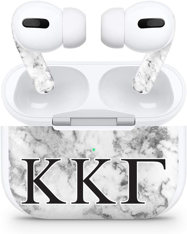 Apple AirPod Pro Skin 3M Custom Vinyl Wraps Decal Sticker Stylish Covers for Protection & Customization for 2019 Model A2190 - Kappa Kappa Gamma