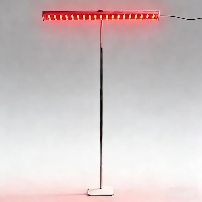 Red Light Therapy for Body Face, Infrared Light Therapy for Sauna with Adjustable Stand, 660nm and 850nm Near Infrared LED Lights Panel