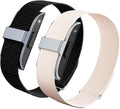 2 Pack Nylon Loop Strap Compatible for Hume Band, Soft Breathable Sport Adjustable Replacement Strap Wristband for Hume Health Band Fitness Tracker Men Women
