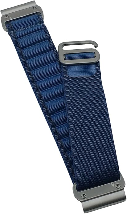 Custom Fit by Wrist Size, Small & Large Wrists, for Garmin Nylon Watch Band –– Compatible with QuickFit 20mm / 22mm / 26mm, Fenix 7, Instinct 2X, Forerunner, Epix, Tactix, MARQ, quatix, Approach