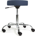 EARTHLITE Pneumatic Massage Salon Drafting Stool - No Leaking (vs. Hydraulic), Adjustable, Rolling, CFC-Free / Medical Spa Facial Chair