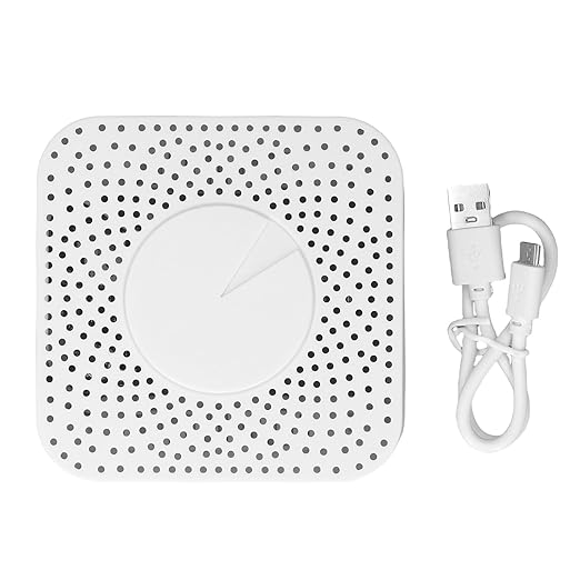 Smart Air Quality Tester | WiFi APP Control CO2 Detector | Monitors HCHO, VOCs, Temperature, Humidity & PM2.5 | Durable ABS Design | Ideal for Home & Office Use