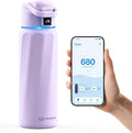BOOST Smart Water Bottle with Reminder & Tracker, Double Wall Vacuum Insulated Bottles Stainless Steel, 32oz BPA-Free Wide Mouth for School, Gym, Office, Ideal for Mother's Day