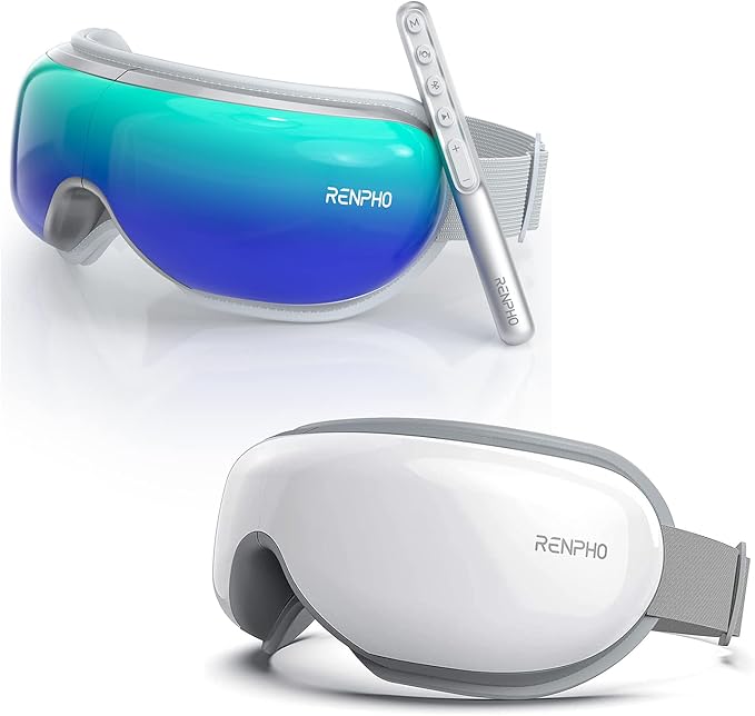 Eye Massager Eye Mask with Heat & Remote Control & Eye Care Device Eye Beauty