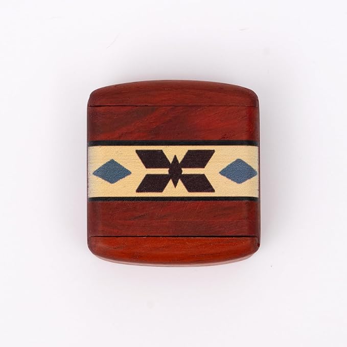 3pcs Small Wooden Pill Organizer Boxes Travel Case Hidden Safe for Jewelry Keepsake Decorative Mini Trinket Ideal for Storing Rings Cufflinks Earrings Necklaces and Medicine Perfect Travel Size