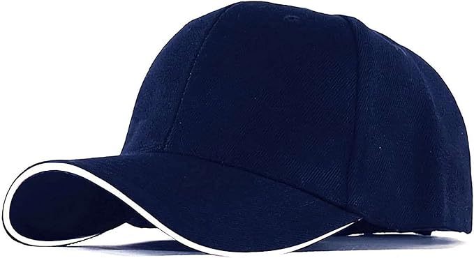 EMF 4G 5G Radiation Protection Cap,Against Wireless Signals EMF Shielding Unisex Hat (Color : Navy Blue, Size : One Size)