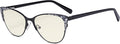 Eyekepper Oversize Ladies Butterfly Design Blue Light Glasses -Computer Screen Eyegalsses Women