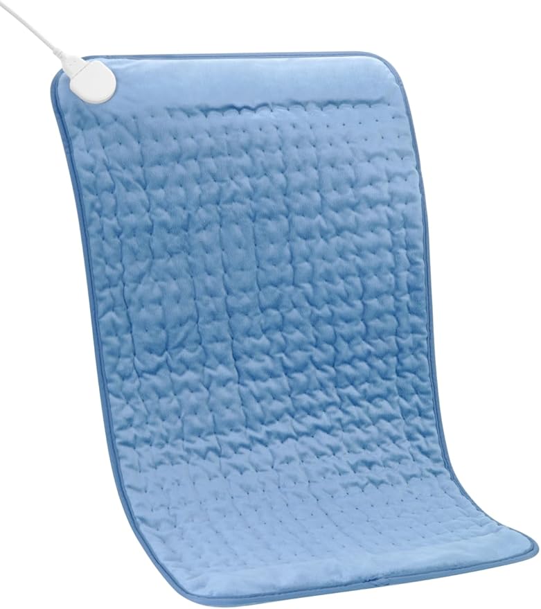 Heating Pad for Neck and Shoulders and Back, Electric Heating Pad for Period Cramps Pain Relief, Full Body Heat Pad, Christmas Birthday Gifts