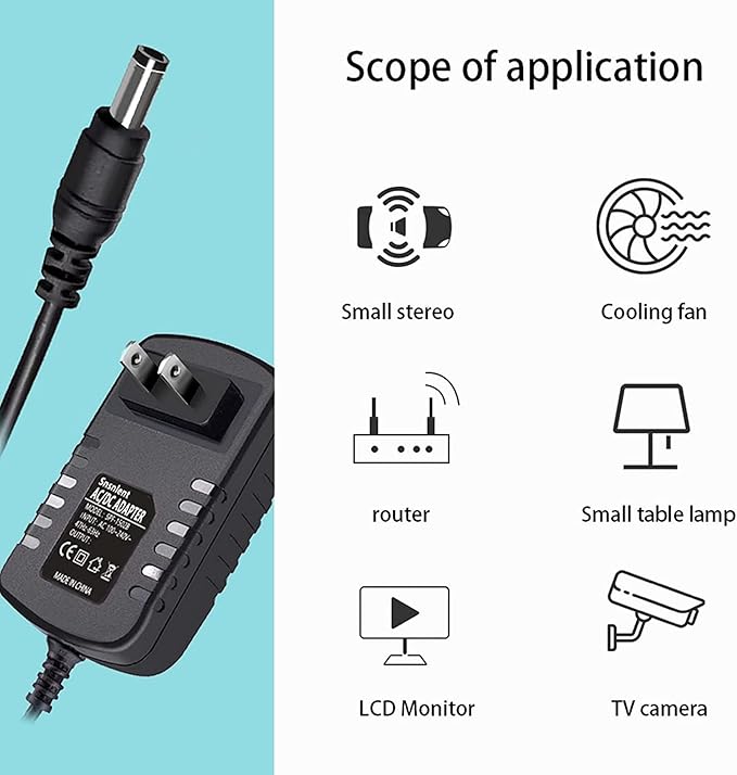 AC Adapter Charger Compatible with Hy-Impact 03110 3110 0321 Deep Tissue Muscle Massage Gun
