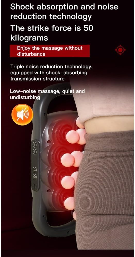 16-Head Massage Gun Set, Deep Tissue Percussion Massager with 3 Modes & 30 Intensities,Quiet Muscle Massage Gun for Back,Shoulders, Legs, Foot, Body Muscle Pain Relief