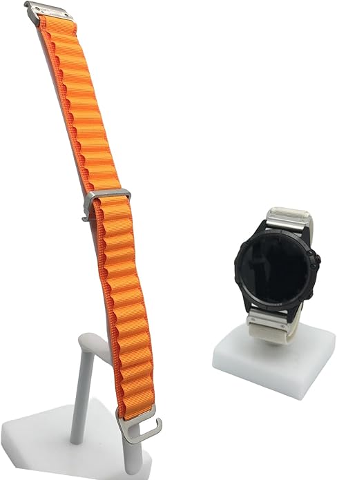 Custom Fit by Wrist Size, Small & Large Wrists, for Garmin Nylon Watch Band –– Compatible with QuickFit 20mm / 22mm / 26mm, Fenix 7, Instinct 2X, Forerunner, Epix, Tactix, MARQ, quatix, Approach