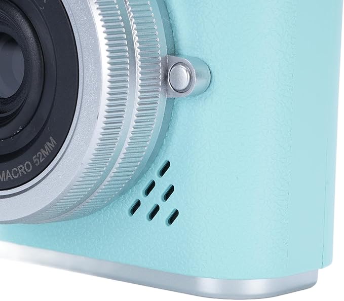 48MP Digital Camera, 1080P Video Camera, 8X Zoom, 2.4 Inch HD Flip Screen, LED Fill Light, Long Battery Life, with Multiple Functions for Entertaining Photography (Green)