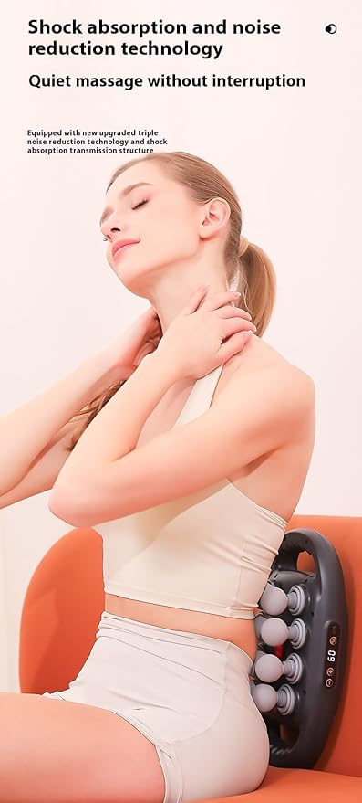 16-Head Massage Gun, Deep Tissue Back Massager, Electric Handheld Massager 2026 new Model for Back, Shoulders, Legs, Muscle Pain Relief, Ideal Gifts for Women, Men, Mom, and Dad