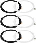 TENOC Universal Metal Ring Sticker for Magnetic Charger Compatible with iPhone/Samsung/Android All Cellphones, Magnetic Mount/Phone Holder Conversion Accessories, 6Pcs