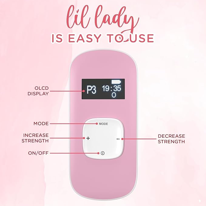 Lil Lady Intimate Trainer | Automated Pulsing Comfort System with Remote Control | Hands-Free Experience with Different Intensities | Self-care Set Includes Dual Attachments for Versatile Exploration