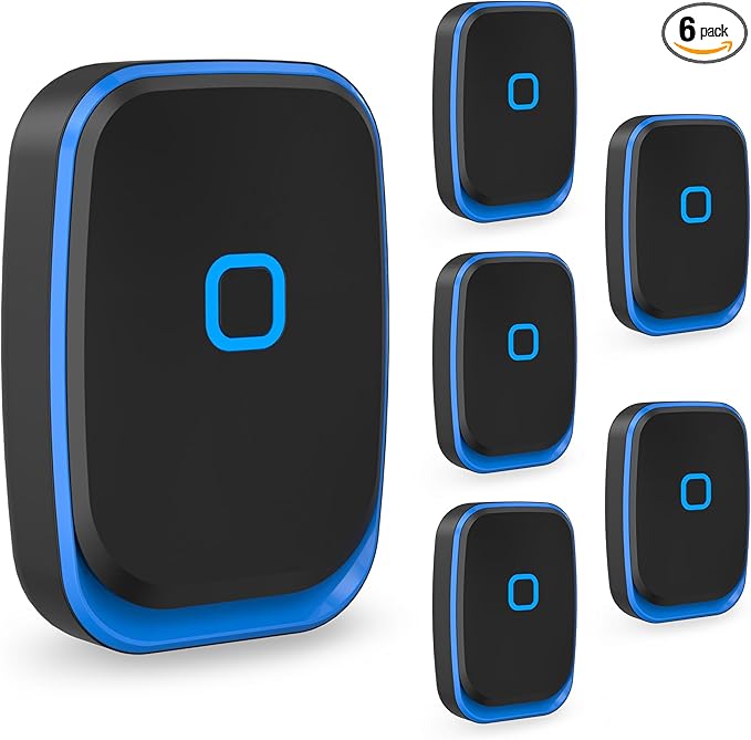 Plug In Air Ionizers for Home – 6 Pack Negative Ion Air Cleaner for Strong Dog Poof, Cat Litter Box Deodorizer, Air Purifier For Smoke, Kitchen Odor, Bathroom Closet Shoe Cabinet Office – Black