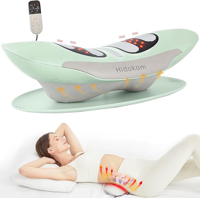 Smart Lower Back Massager with Soothing Warm Therapy & Air Traction – Spinal Decompression Device for Sciatica Relief, Lumbar Pressure & Stiffness - Ideal Gift for Parents & Loved Ones