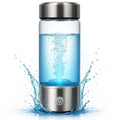 Portable Hydrogen Water Bottle - Rechargeable Hydrogen Water Ionizer Machine - Hydrogen Water Bottle Generator for Hydrogenated Pure Water - Best for Home, Office, Gym