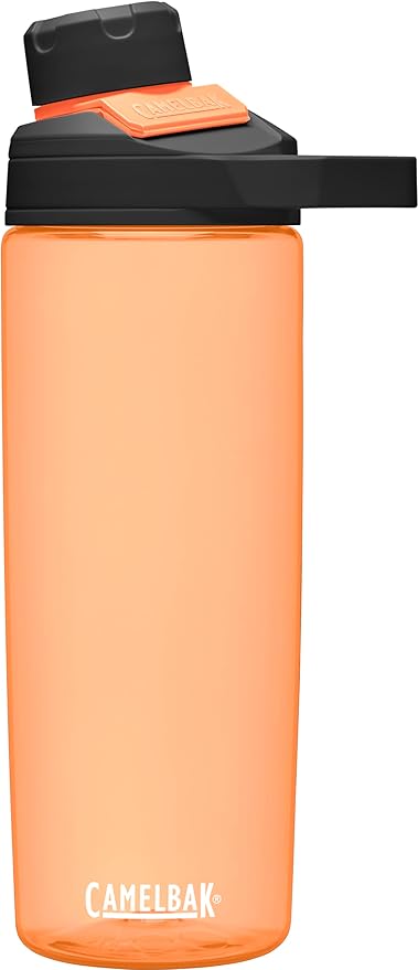 CamelBak Chute Mag BPA Free Water Bottle with Tritan Renew - Magnetic Cap Stows While Drinking, 20oz, Desert Sunrise