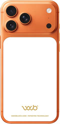 WAVEBLOCK EMF Blocker for Cell Phone - Made for iPhone 17 Pro Max - The Only Patented, Real Scientifically Backed, Lab-Tested 5G-Shield Sticker to Protect You & Your Loved Ones - USA Made White