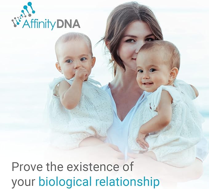 Twin DNA Testing Kit - 99.99% Accurate Genetic Swab Test | Twin Zygosity Home DNA Test Kits for 2 Twins | Results in 4 Working Days | A Complete Kit with No Extra Fees