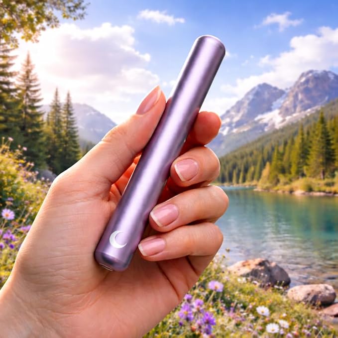Brando Moon Small Metal Pill Container Tube – Durable Compact Pocket Pill Case 4.5” – Water-Resistant, Travel-Ready Design for Medications, Vitamins & Small Items – Lightweight Easy to Carry