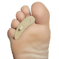 Steins Hammer Toe Crest Cushion and Buttress Pad Reduces Pressure from Calluses and Hammer Toes, Medium Right, Beige, 3 Count