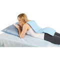 HP1224 Electric Heating Pad and Moist Heating Pad with Auto Shut Off, 12" Width, 24" Length, Blue