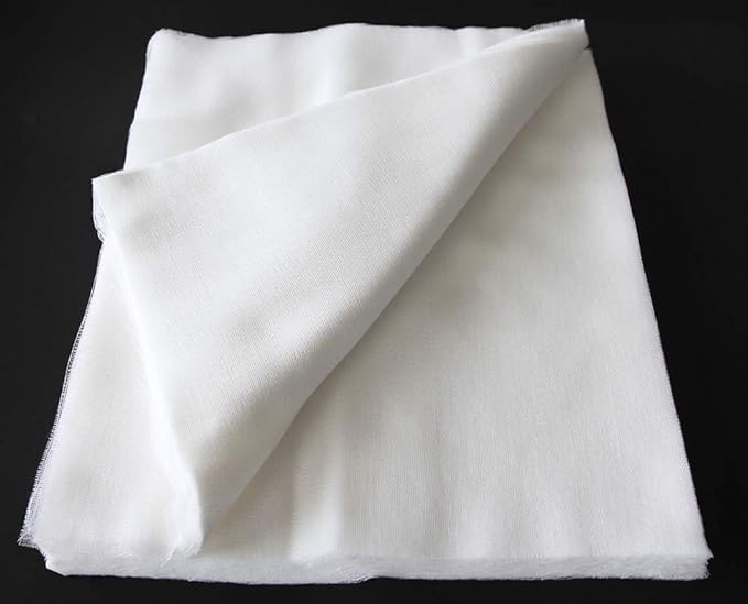 Gauze Facial Mask, 100% Cotton Gauze Facial Paper Sheet for Facial Spa, High Frequency Treatments 100 Count