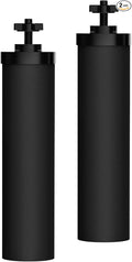 Waterdrop Upgrade NSF/ANSI 372 Certified Water Filter, Silver Ions Added, Replacement for Berkey® BB9-2® Black Filters, Berkey® Gravity Water Filter System and Waterdrop King Tank Series
