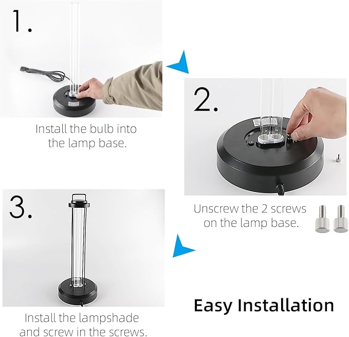 38W UV Light Sanitizer, Ultraviolet Lamp with Remote Control for Home, Office School, Hotel.99.99% UVC Cleaning Portable Lamp,3-Gear Timer 15/30/60 Minutes 110V with Ozone