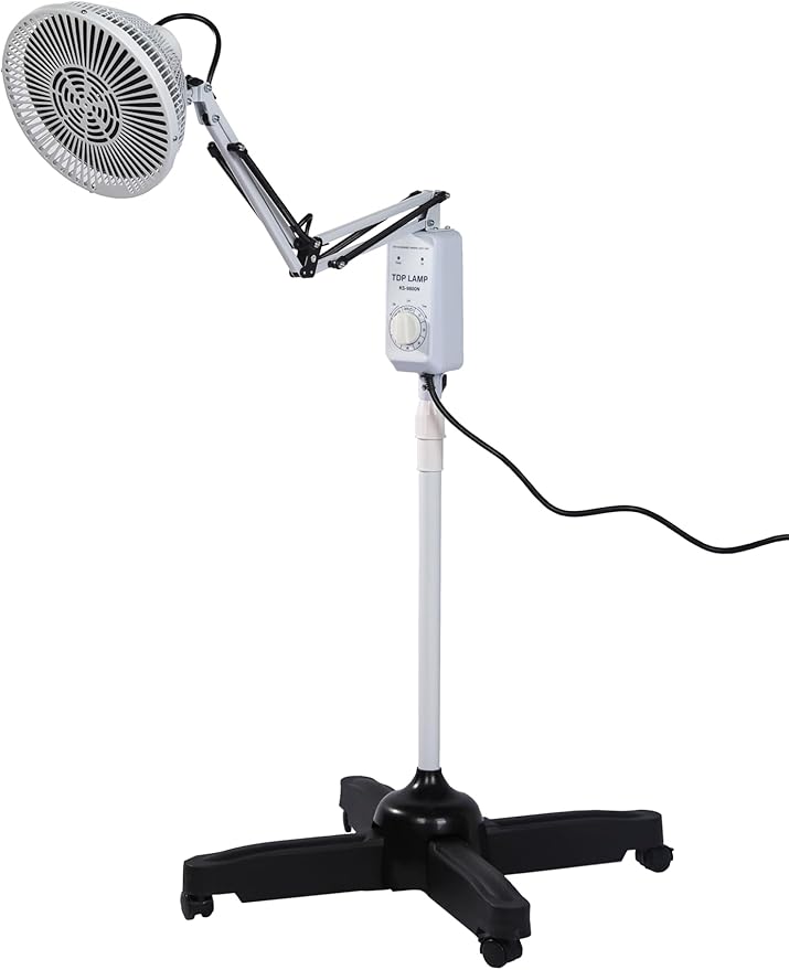 KS TDP Far Infrared Mineral Heat Lamp w/Detachable Head Floor Model (KS-9800N)