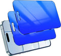 Privacy Screen Protector for iPhone Air 2025 Anti-Spy 25° Gradient Tempered Glass for iPhone 17 Air Easy Installation Frame Anti Bluelight Full Coverage Film (6.5 inch Blue)