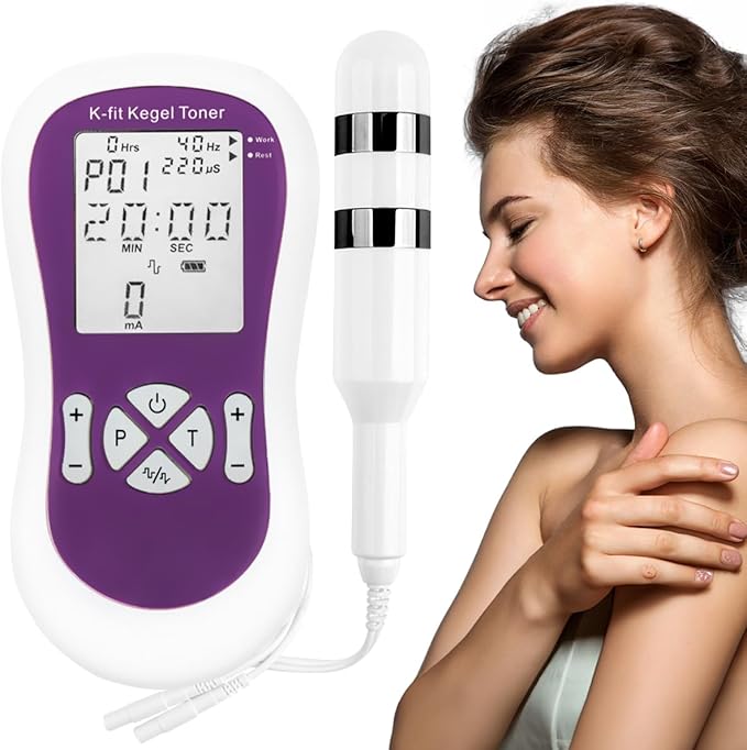 K-fit Kegel Toner for Women - Electric Pelvic Muscle Exerciser for Automatic Kegels, Incontinence Stimulator
