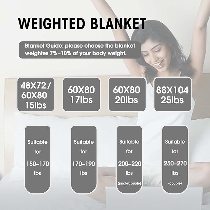 yescool Weighted Blanket for Adults (17 lbs, 60" x 80", Pink) Cooling Heavy Blanket for Sleeping Perfect for 160-180 lbs, Queen Size Breathable Blanket with Premium Glass Bead, Machine Washable