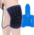 Compression Knee Ice Pack Wrap for Sports Injuries, Large Knee Brace with Ice Pack for Swelling and Recovery Support, Sprains, Meniscus Tear, Osteoarthritis, ACL