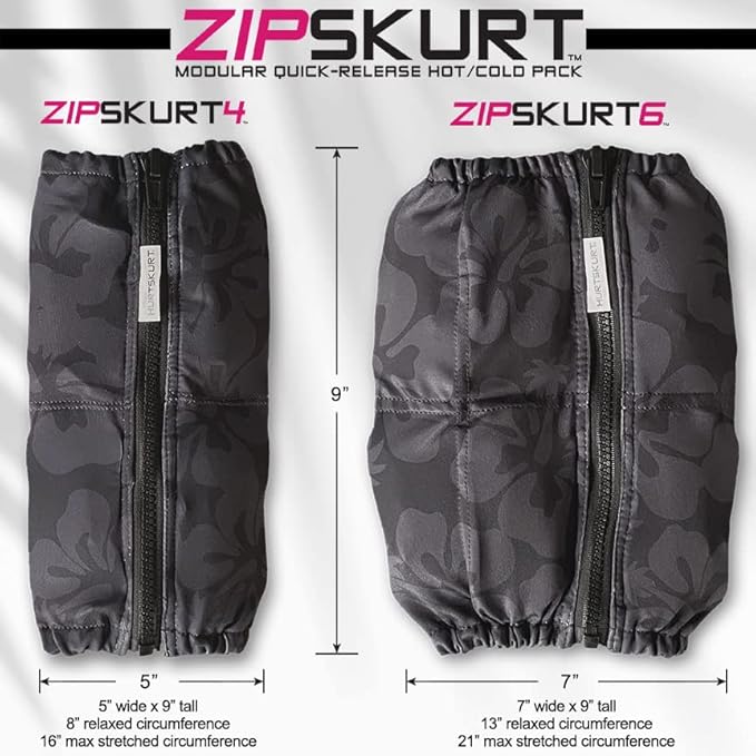 ZipSkurt4™ Premium Arm Ice Pack – Easy On/Off Modular Ice Therapy Wrap, Quick-Release Zipper, Machine Washable Adjustable Compression Sleeve for Sports, Fitness & Everyday Use